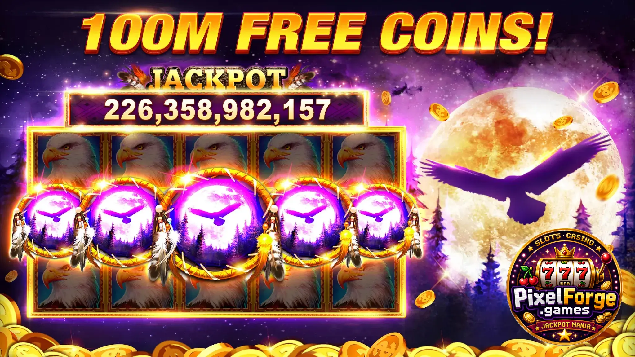 Jackpot Mania — PixelForgee in-game still 1
